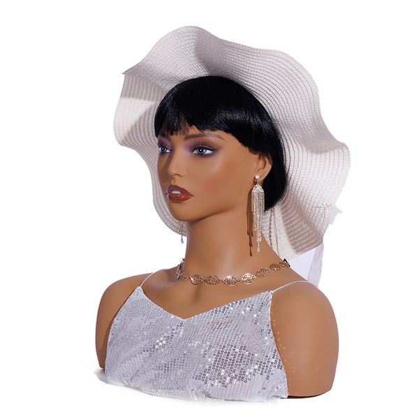 Têtes de Mannequin pour femmes, en plastique abstrait, modèle de tête de Mannequin, présentoir de perruque, livraison gratuite, entrepôt aux états-unis
