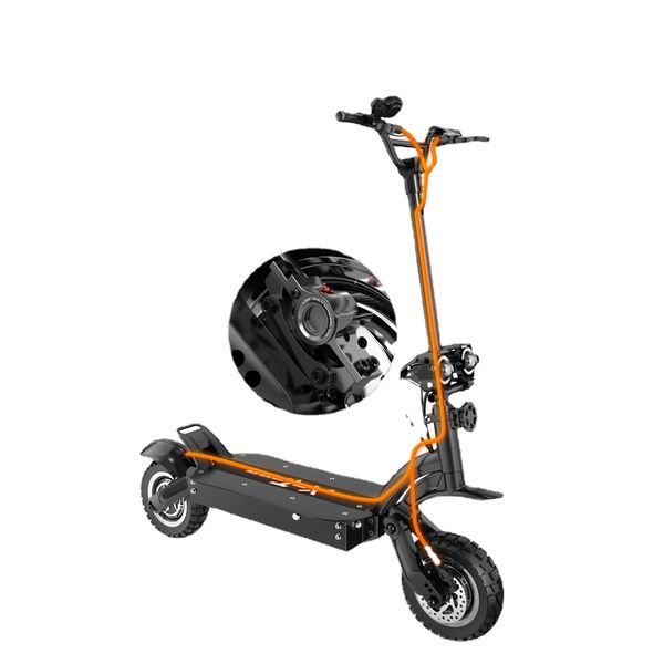 USA Warehouse X-Tron X20Pro Scooter électrique puissant 70 km / h Scooter électrique pliant 25.6AH Batterie 60V 3200W Scooter adulte à double moteur