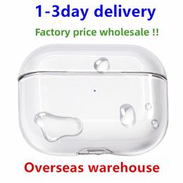 EE. UU. Mayorista para AirPods Pro 2 Air Pods 3 Auriculares AirPod Max Bluetooth Accesorios de auriculares Silicona sólida Cubierta protectora linda Caso de segunda generación