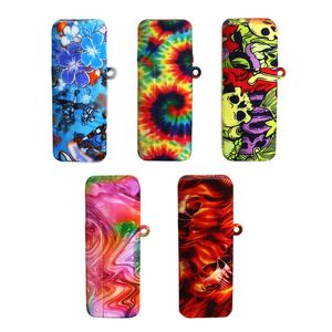 USA Wig Wag Coloré Silicone Multi-fonction Cigarette Case Herb Tobacco Catcher Dégustateur Chauve-souris Filtre Embouchure One Hitter Wax Oil Rigs Cuillère Ongles Pointe Paille Fumer