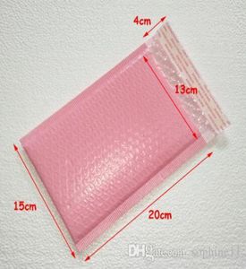 Bruikbare ruimte roze poly bubble mailer cadeau wrap enveloppen gewatteerde zelfafdichting pakking tas fabriek 1839527