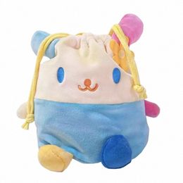 USAHANA BUNNY PLUSH DRUKSTRIJKING TAG POUCH LUKT KAWAII OPSLAGBAG CARTT ANIME TRANDELEGANGER BAGS H5NN#