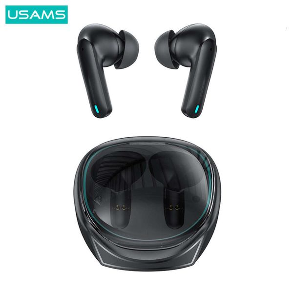 USAMS Yushengshi Serie interestelar ER Microfono Reducción de ruido TWS Dual en auriculares para juegos de orejas
