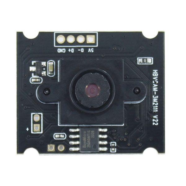USB 1080p OV3660 Module de caméra vidéo 3MP 64 ° / 110 ° Plug et utilisation du module de surveillance de la lentille manuelle réglable
