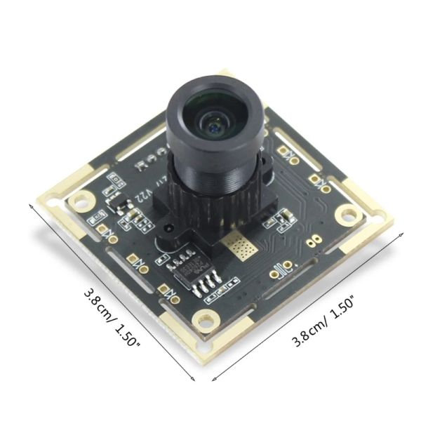 USB 1280x720 OV9732 Module de caméra vidéo 1MP 72 ° / 100 ° Réglable du module de surveillance de la lentille manuelle réglable et utilisation