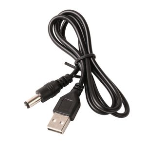 USB 2.0 un macho a DC 2.0x0.6 2.5x0.7 3.5x1.35 5.5 x2.1 mm Fuerza