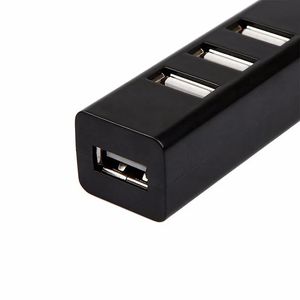 Adaptador USB 2.0 4 Puertos Splitter Adaptador de alta velocidad para accesorios de computadora PC