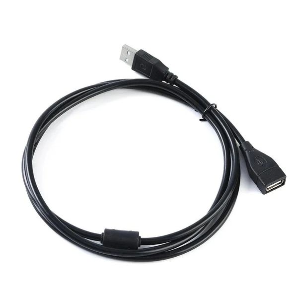 Câble USB 2.0 Extender Cord Cordon Câbles de transmission de données Super Speed ​​Data Extension Câble pour le moniteur Clavier de souris Projecteur