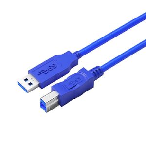 USB 2.0-printkabel AM naar BM USB 3.0-datakabel man-man hoge snelheid vierkante poort transmissie printkabel