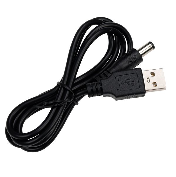 Câble d'extension de connecteur d'alimentation USB 2.0 Type A mâle vers prise CC Câble jack 5,5 x 2,1 mm