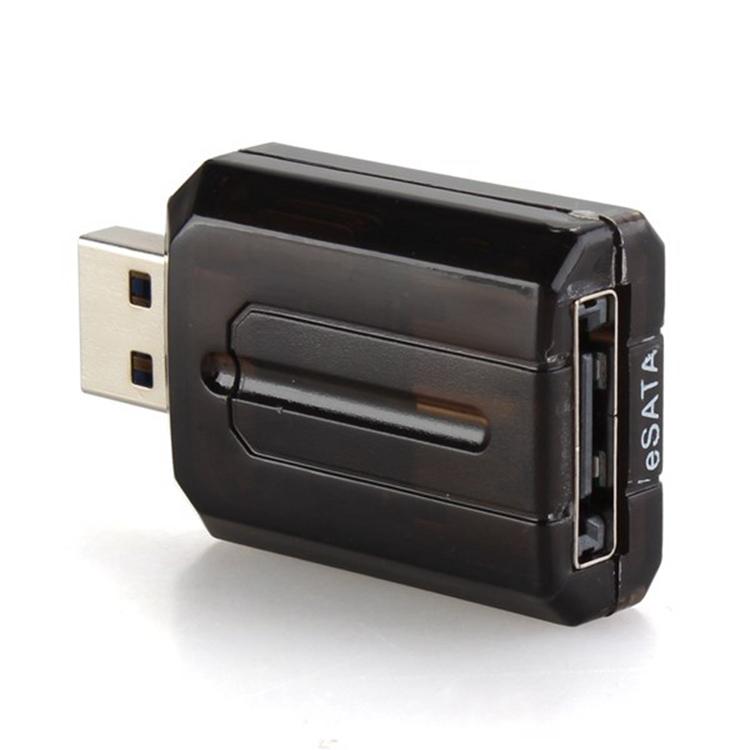 USB 3.0 2.0 do ESATA External Bridge Adapter Converter 5Gbps dla Latopa 2017 Nowy