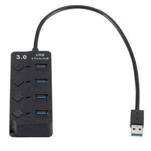 HUB USB 3.0 à 4 ports avec Key Switch 4 Hub Hub USB3.0 Splater un-à-quatre SPLITEUR SPIR et PLAY SWAP