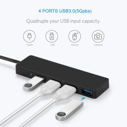 USB 3.0 hub hub multi-usb séparateur exposant multiples usb 3 habit de commutateurs d'adaptor