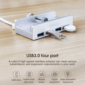 Hub 3.0 USB avec alimentation à grande vitesse à grande vitesse Transmission de données de 5 Gbit / Gbps adaptée aux accessoires pour ordinateur portable