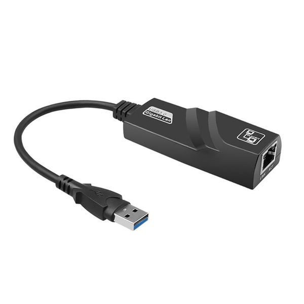 Adaptador LAN de red Ethernet USB 3,0 a 10/100/1000 Mbps Gigabit RJ45 para PC