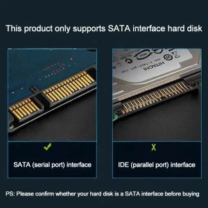 Adaptateur USB 3.0 à SATA Câble SATA III Convertisseur de disque dur Adaptateur de disque USB 3.0 pour l'adaptateur SSD HDD externe 3,5 / 2,5