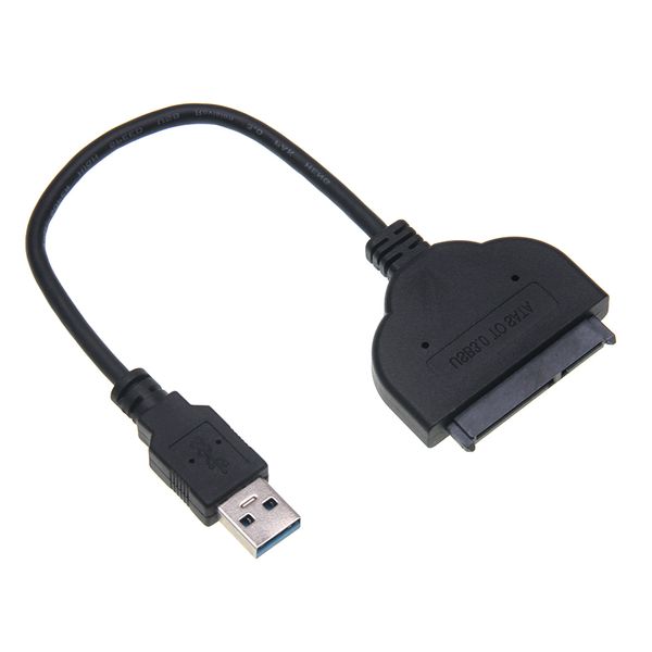 Câbles de convertisseur d'adaptateur USB 3.0 vers Sata pour câble de connecteur de disque dur SSD HDD 2.5 pouces