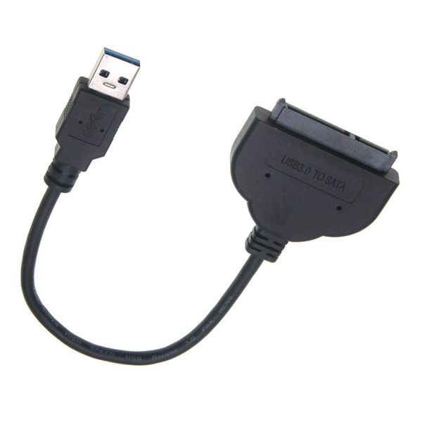 Câbles de convertisseur d'adaptateur de câble USB 3.0 vers Sata pour disque dur SSD HDD 2.5