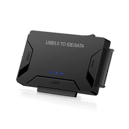 Adaptador de datos USB 3,0 a SATA IDE ATA 3 en 1 para PC portátil 2,5 "3,5" controlador de disco duro HDD con alimentación