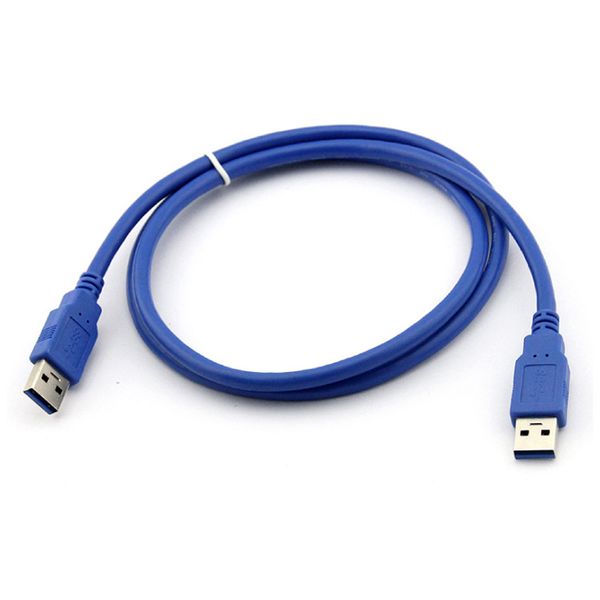 Câbles d'ordinateur Câble USB 3.0 vers USB mâle vers mâle M/M Type A vers A Ligne de câble d'extension 0.3M/0.5M/1M/1.5M/1.8M/3M Haute Qualité