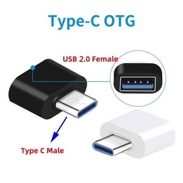 Adaptador de Cable USB 2,0 tipo C OTG, convertidor de USB-C para App 5s plus 4C, teclado de ratón Samsung, disco Flash Usb