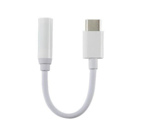 USB 3.1 Type-C à 3,5 mm Adaptateur de câble de type C Maleur USB-C mâle à la Jack Jack USB 3.1 o Adaptateur de cordon AUX pour Smartphone de Type-C6559123