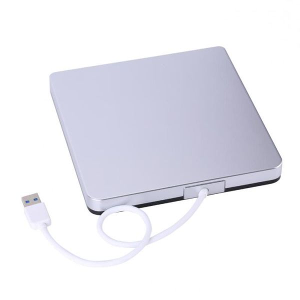 Livraison gratuite USB 30 Lecteur de DVD / CD-RW externe Graveur portable mince pour ordinateur portable MacBook PC Netbook Taux: jusqu'à 5 Gbps Wshmp