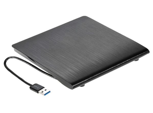 Caja de unidad de disco óptico externo USB 30 para escritorio, PC, portátil, Notebook, DVDCDROM, SATA, DVD externo, Enclosure5380995