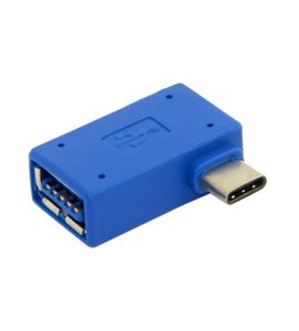 Adaptateur OTG USB 31 USBC TypeC vers USB 30 femelle, angle droit de 90 degrés pour ordinateur portable et téléphone portable 8572054