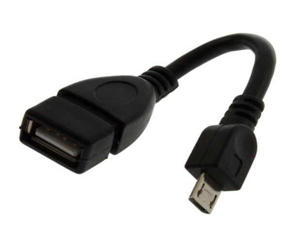 USB Une femme à micro USB 5 broches adaptateur mâle hôte OTG Data Charger Cable Adaptateur 3204590759