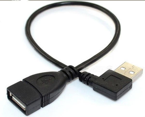 USB Une femme à USB Un adaptateur à angle droit masculin Cable FM 025M1586299