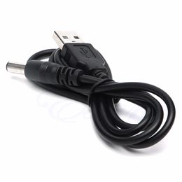 USB A mannelijk naar 5,5 * 2,1 mm / 0,21 * 0,08 inch connector 5 volt gelijkstroomlader voedingskabel snoer - L057 Nieuw hot