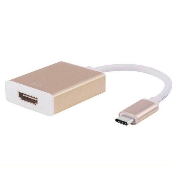 Adaptateur USB pour USB 3.1 USB-C à convertisseur compatible HDMI pour Air Pro MateBook / Samsung Tablet iPad 4k Cable Video HD Monitor