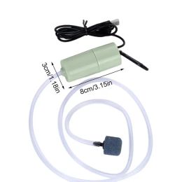 Bombas de acuario USB Bomba de oxígeno de pescado recargable portátil para al aire libre Accesorios de bomba de aire del acuario para pescar vehículo doméstico