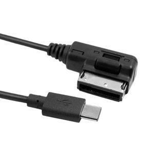 Cable auxiliar USB para música MDI MMI AMI a interfaz hembra USB, adaptador auxiliar de Audio, Cable de datos para AUDI A3 A4 A5 A6 Q5 para VW