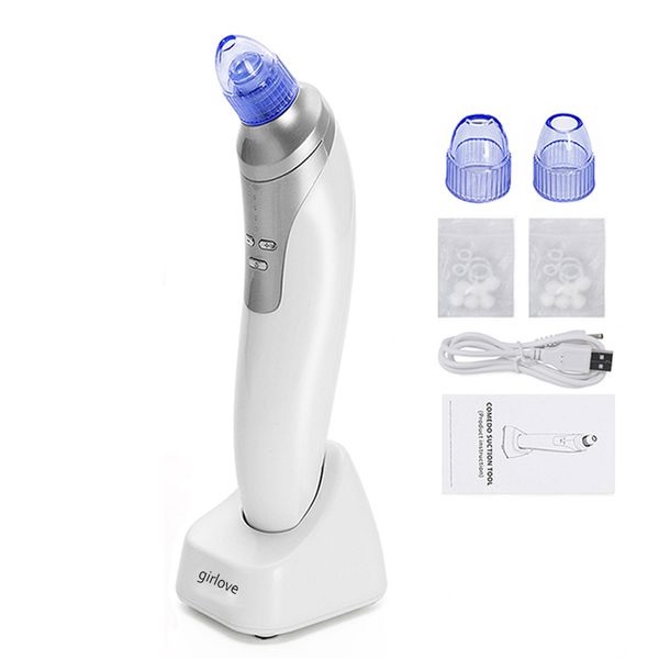 Machine d'aspiration sous vide USB, Microdermabrasion, dissolvant de points noirs, nettoyage des pores, Peeling de la peau, Dermabrasion en diamant