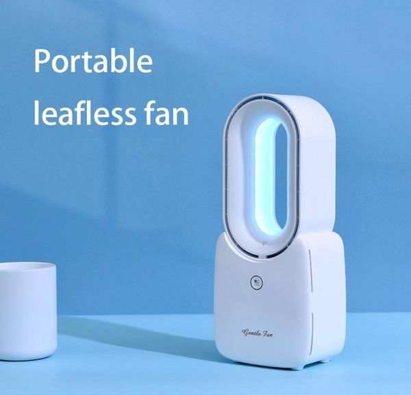 Ventilateur électrique sans lame Usb, mini portable, petit refroidisseur d'air, créatif, rechargeable, pour la maison, le bureau, la chambre à coucher, 8557040