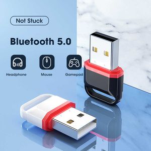 Dongle adaptador USB Bluetooth 5,0 para PC, ordenador, ratón inalámbrico, teclado, PS4, música, Aux, receptor de Audio, transmisor