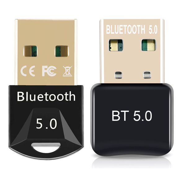 Adaptateur Dongle USB Bluetooth 5.0, pour haut-parleur d'ordinateur, transmetteur sans fil, Bluetooth 4.0 EDR, Mini récepteur Audio de musique aptx