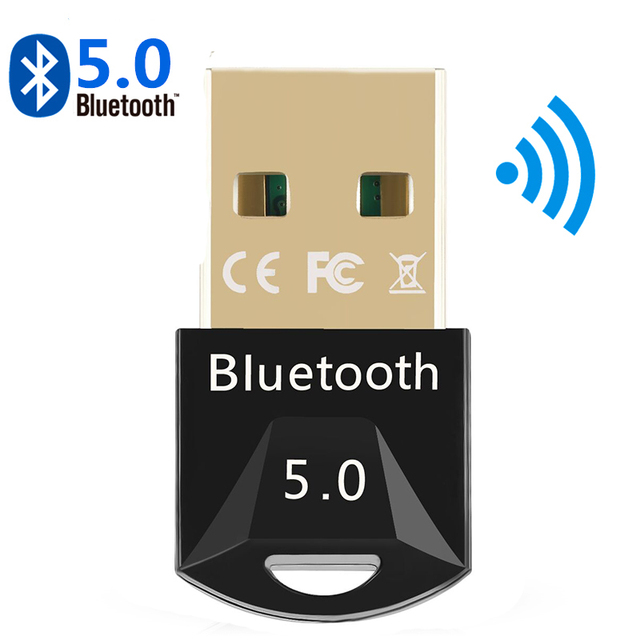 USB Bluetooth 어댑터 BT 5.0 수신기 Dongle Bluetooth 송신기 무선 블루스 어댑터 용 PC 컴퓨터