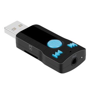 USB Bluetooth Audio-ontvanger Auto Bluetooth Handsfree MP3-speler Adapter Gemak 17Sept4 Audio Ontvangen