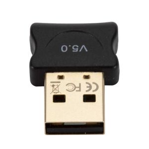 USB Bluetooth Receiver 5.0 Wireless Bluetooth Audio -ontvangerzender is geschikt voor computer Bluetooth -adapter