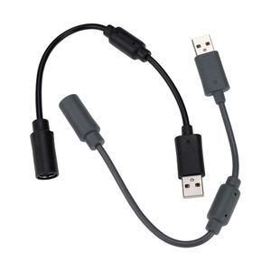 USB -afgescheiden kabels breken de kabel af met filter voor Xbox 360 Wired Game Controller -verbindingssnoer