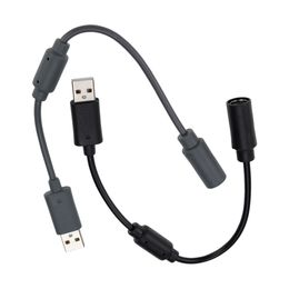 USB Breakaway Verlengkabel Lijn Adapter Koord Vervanging Voor Xbox 360 Wired Game Controller