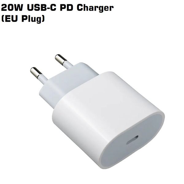 Chargeur USB C prise ue PD 20W Type C chargeur Europe adaptateur secteur mural
