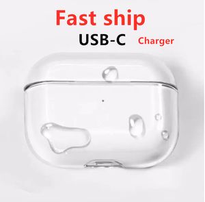 Étui de chargement USB C pour Airpods pro 2 écouteurs airpod 3 solide Silicone mignon housse de protection pour casque Apple boîtier de chargement sans fil antichoc 3ème 2ème étui