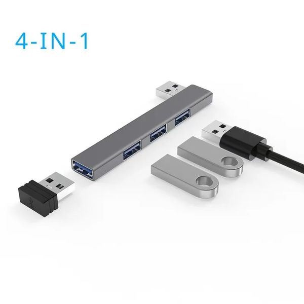 USB C HUB 3.0 Type C 3.1 4 port multi usb Splitter OTG Adaptateur pour Xiaomi Lenovo MacBook Pro 13 15 Air Pro Computer Accessories