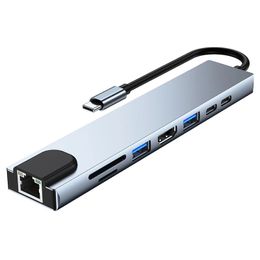 USB C HUB Type C to Multi USB 3.0 HUB HDM Adapter Dock for MacBook Huawei Mate 30 USB-C 3.1 Splitter Port Type C HUB