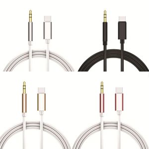 USB C a 3,5 mm AUX Auriculares Tipo C cables de audio Jack Adaptador para samsung Huawei Mate 20 P30 pro LG S20 plus Smartphone