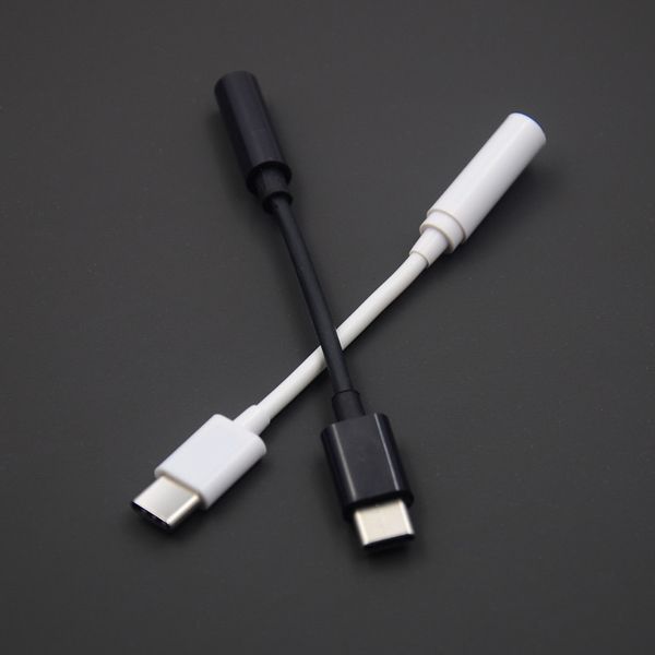 Adaptateur de câble USB C vers prise casque/écouteur 3.5mm, Port mâle de Type C 3.1 vers casque Audio stéréo femelle 3.5mm, connexion Aux